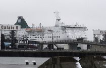 Kompkikötő az észak-franciaországi Calais-ben