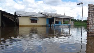 Centrafrique : des habitants piégés par les crues du fleuve Oubangui