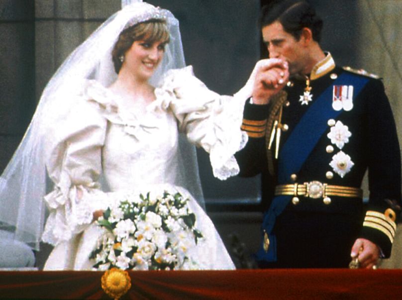 Károly és Diana 1981. július 29-ei esküvőjükön