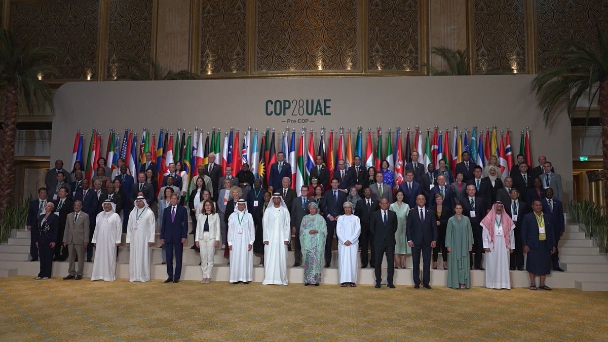 Los líderes mundiales se preparan para la COP 28 de EAU con una reunión preliminar en Dubai