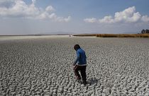 Lake Titicaca, Latin America's largest freshwater basin is edging towards a record low as drought bites. 