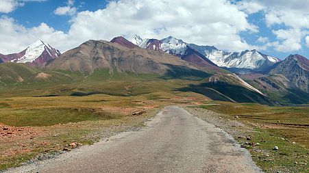 Tajiskistan territory is 93 per cent mountainous - making the country a hiker's dream.