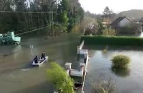 Inundações em Pas-de-Calais