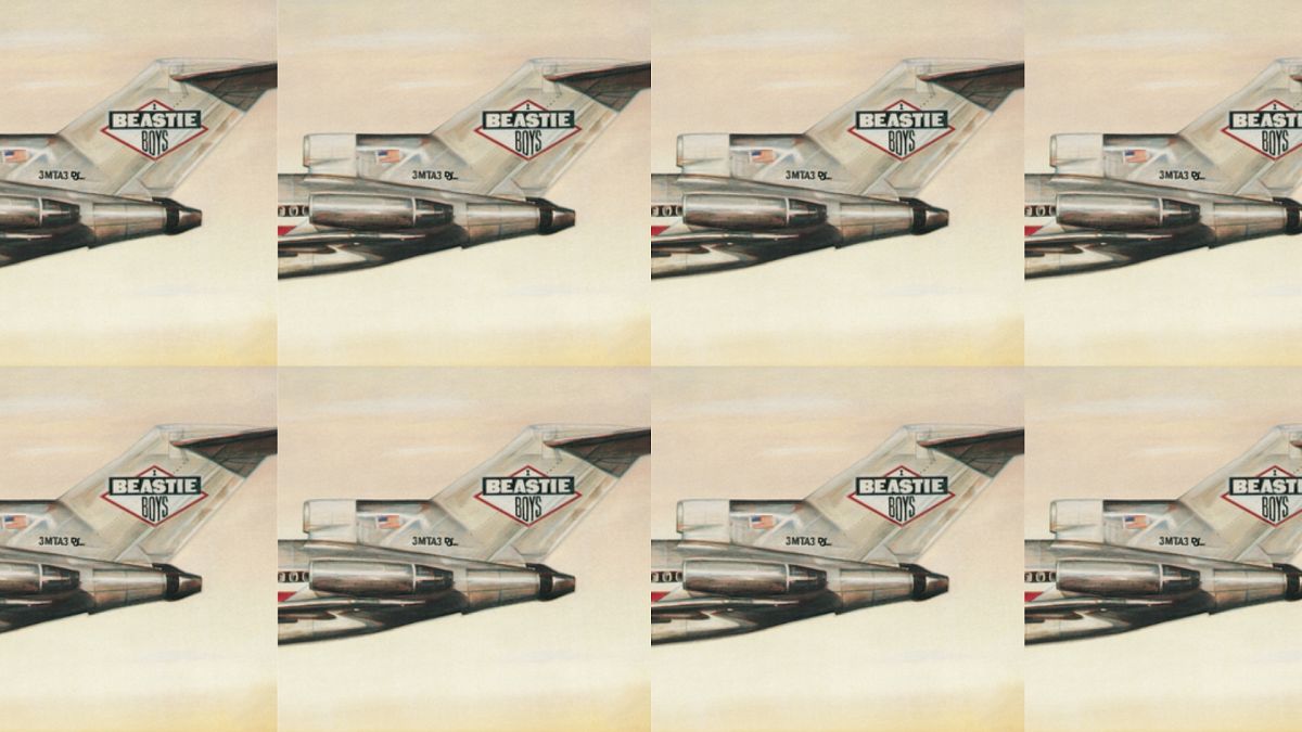 Beastie Boy's 'Licensed to Ill' album art