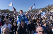 Demonstráció a Capitolium előtt