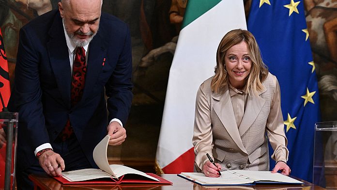 Italy-Albania migration deal falls 'outside' EU law, says Commissioner Ylva Johansson