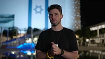 Israeli Gil Dickmann whose family members were kidnapped and murdered by Hamas on 7 October.