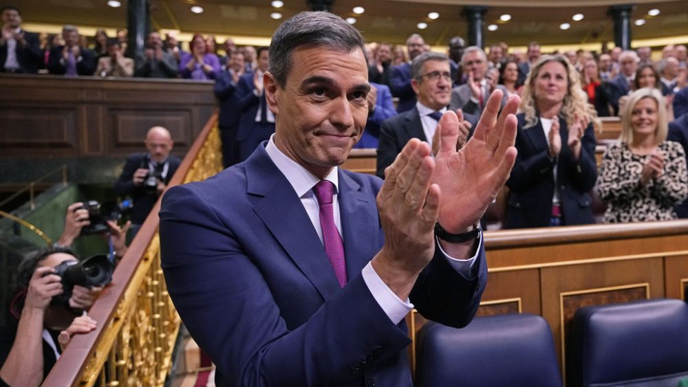 Spain’s leader defends amnesty deal for Catalan separatists ahead