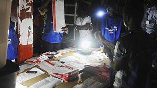 Counting continues in Liberia's presidential run-off vote