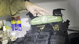 Mutmaßliches Material der Hamas im Schifa-Krankenhaus. 