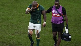 Springbok Bongi Mbonambi could be sidelined for the rest of the season