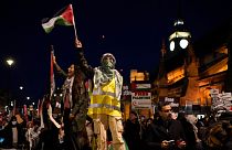 تظاهرات حمایت از فلسطینی‌ها در لندن