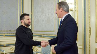 Дэвид Кэмерон встретился с Владимиром Зеленским через 3 дня после своего назначения.