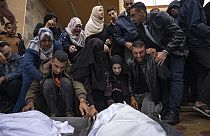 Beerdigung in Gaza am 15. November 2023