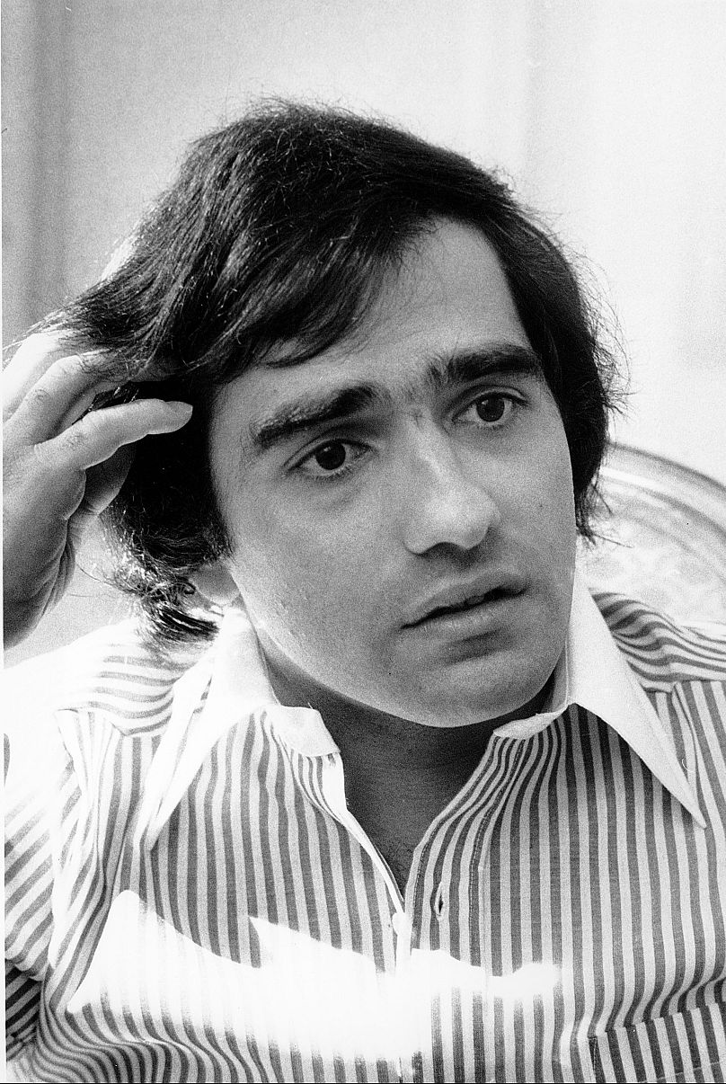 Scorsese in 1973, while directing "Mean Streets" aged 30