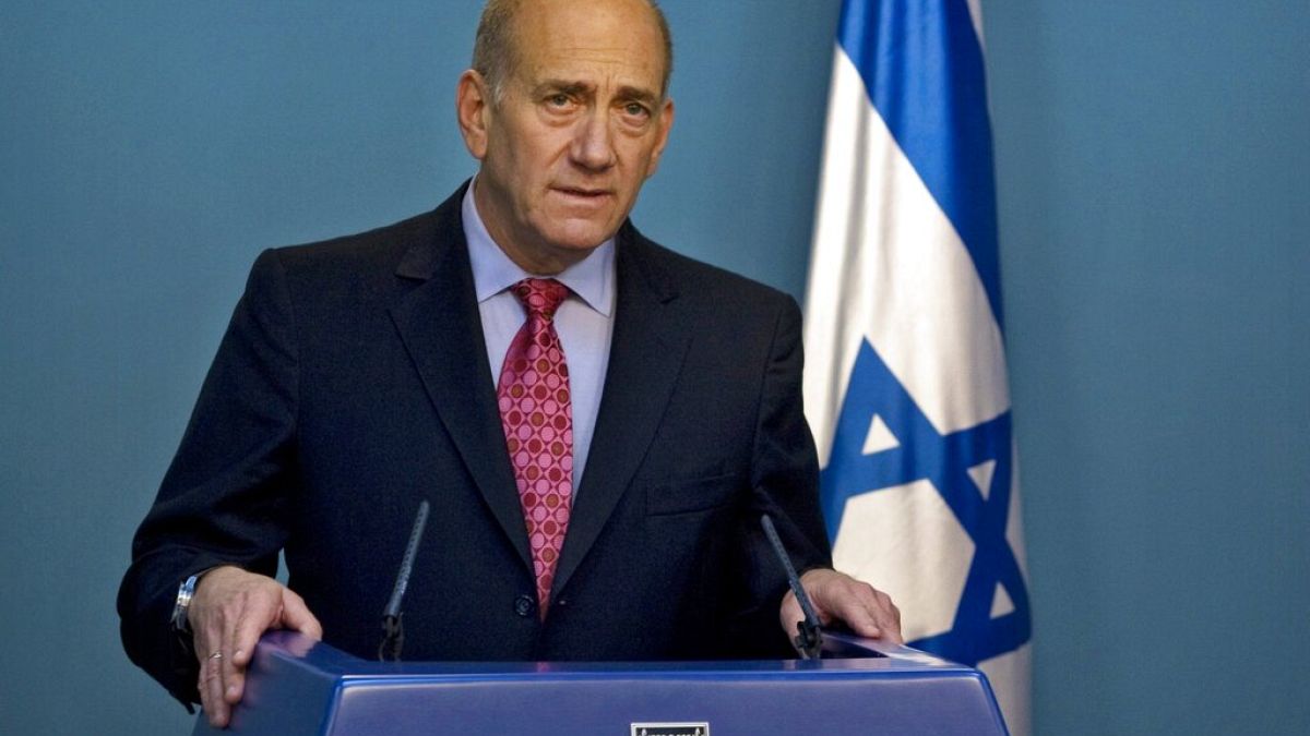 Ehud Olmert, antigo primeiro-ministro israelita (arquivo)