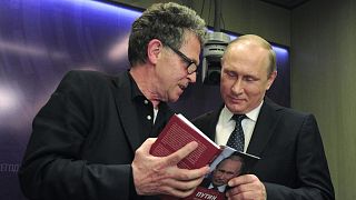 Хуберт Зайпель с Владимиром Путиным - июнь 2016 г.