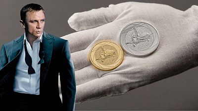 The Royal Mint reveals coins to celebrate six decades of James Bond 