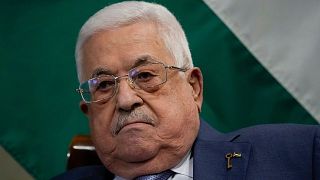 محمود عباس در هفدهم اکتبر ۲۰۲۳