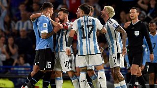 شکست آرژانیتن در خانه مقابل اروگوئه