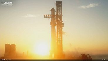 Starship, o maior foguetão do mundo, foi lançado pela SpaceX, para uma segunda fase de testes, sábado, 18 de novembro, no Texas, EUA