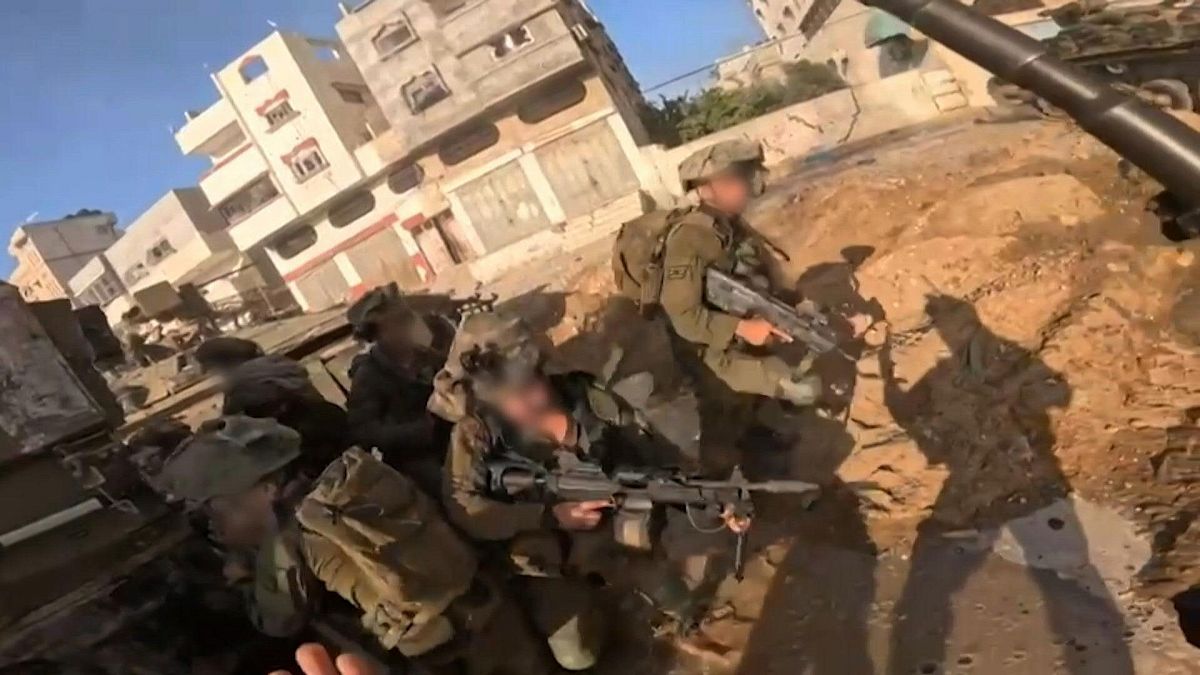 القوات الإسرائيلية في غزة