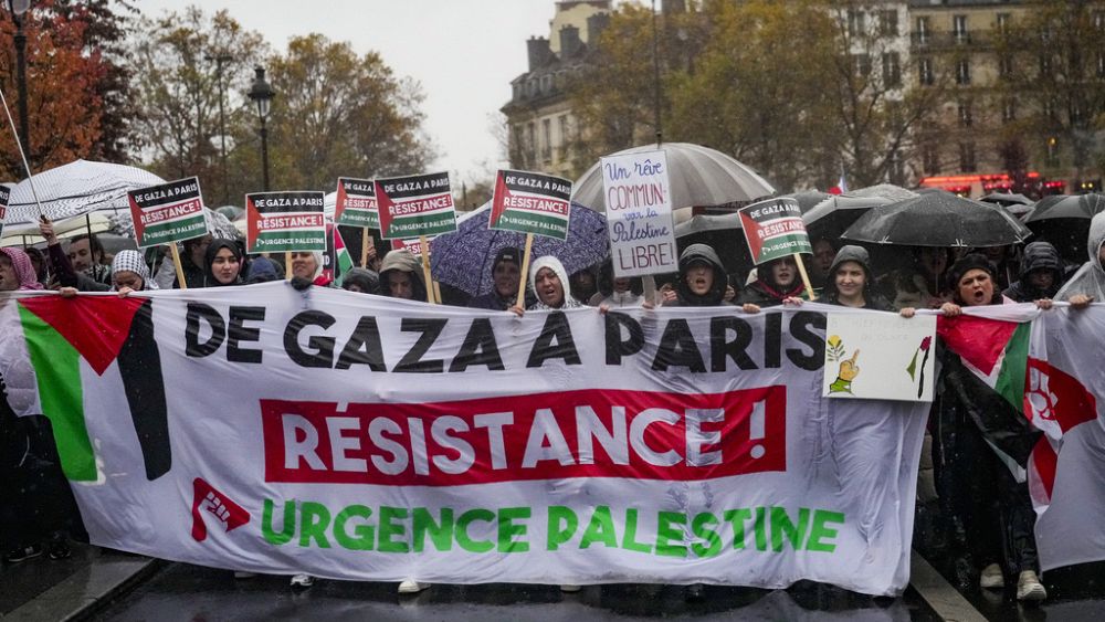 Protests across the Middle East and Europe demand an end to the war
