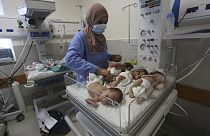 Más de 30 bebés han sido evacuados del hospital Al-Shifa este domingo.