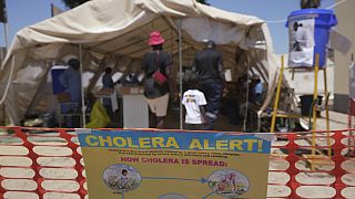 Surto de cólera no Zimbabué
