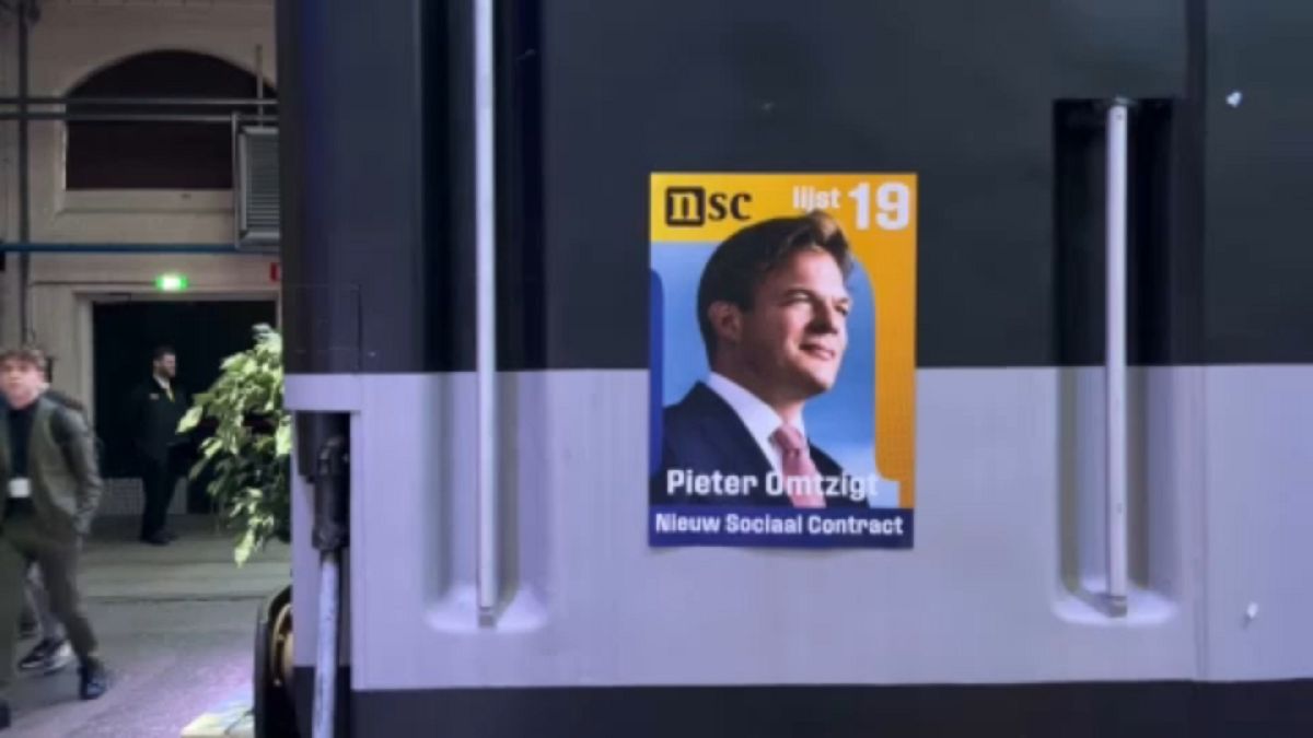 Питер Омтцигт, лидер партии "Новый социальный контракт"