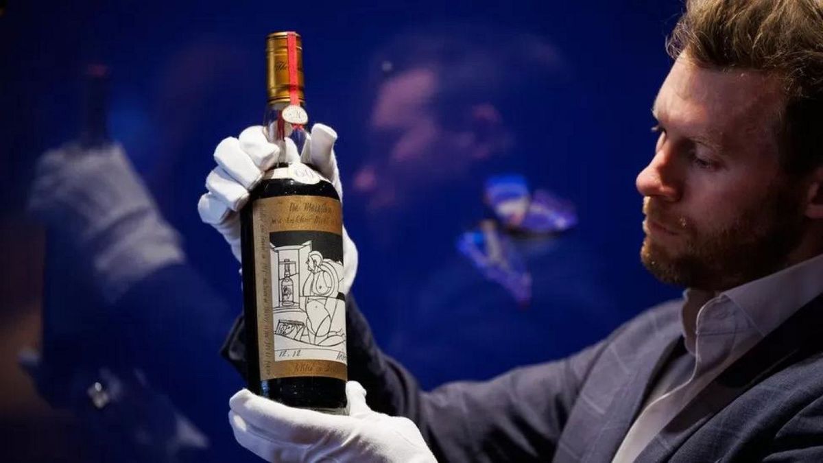 Rare Scotch whisky becomes world's most expensive bottle at €2.4