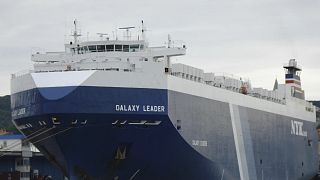 A jemeni hútik által elrabolt Galaxy Leader teherszállító hajó