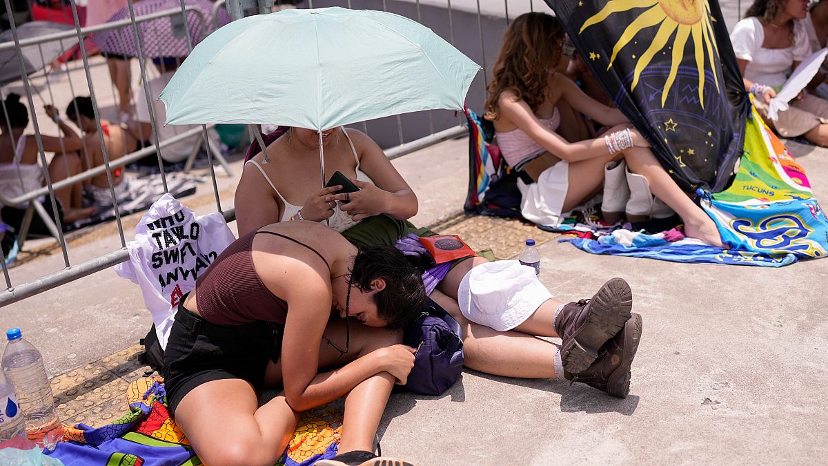 The daytime high in Rio on Friday was 39.1 degrees Celsius, but it felt much hotter.