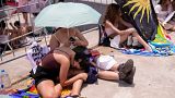La température maximale à Rio vendredi était de 39,1 degrés Celsius, mais on a eu l'impression qu'il faisait beaucoup plus chaud.