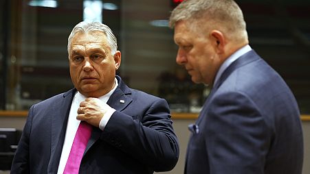Orbán és Fico egy tavalyi uniós csúcson