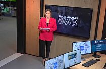 Mapa de la guerra en Gaza con Sasha Vakulina, el 21 de noviembre de 2023.