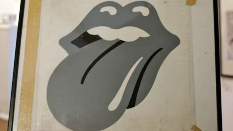 The original Rolling Stones tongue icon