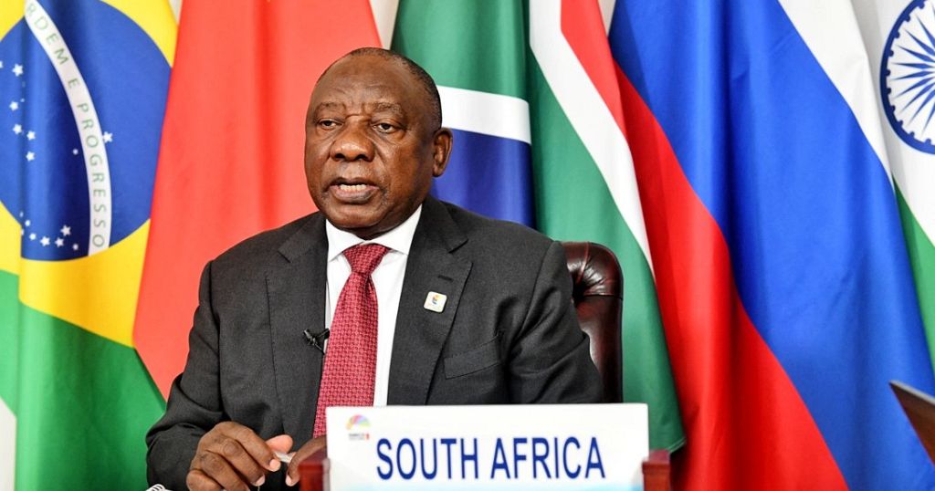 As BRICS leaders meet, Ramaphosa denounces “collective punishment of Palestinian civilians”