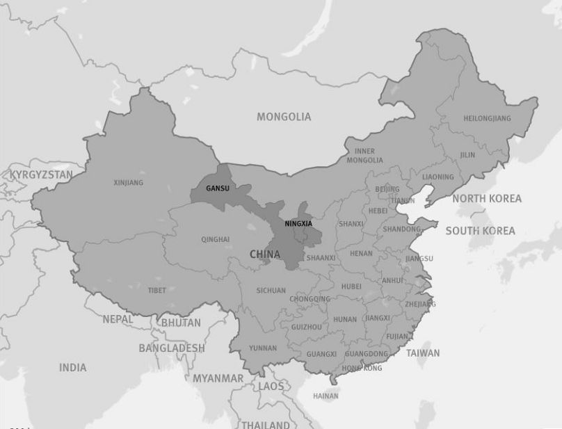 Çin'deki Müslümanlar ağırlıklı olarak Çinghay, Gansu ve Ningxia gibi ülkenin kuzeybatısındaki eyaletlerde yaşıyor