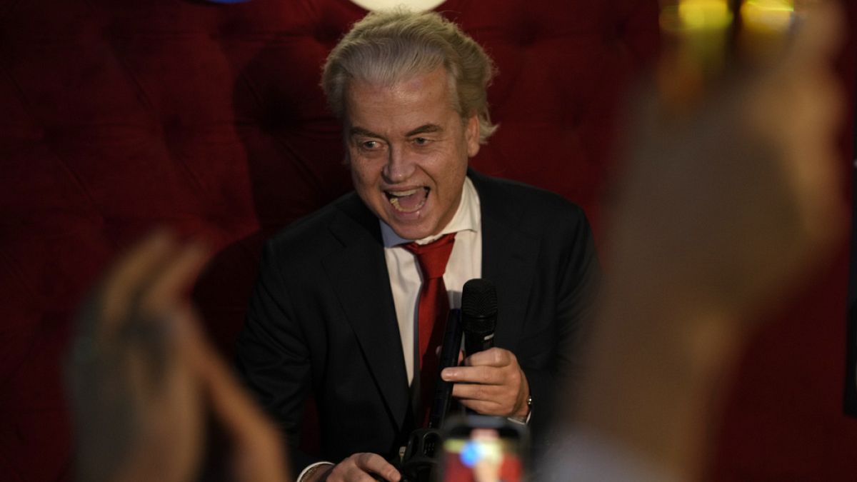 Wilders, líder de la ultraderecha en Países Bajos