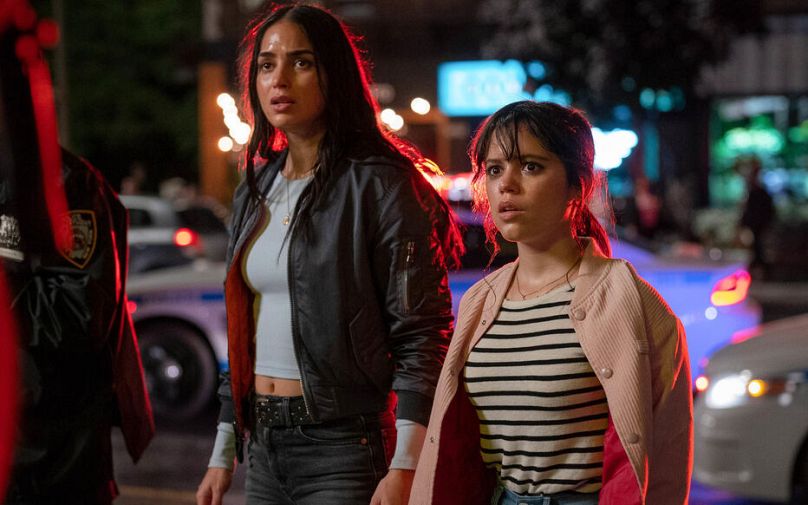 Melissa Barrera and Jenna Ortega - the sisters at the heart of the revived Scream films