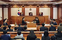 Güney Kore'de bir mahkeme (arşiv)