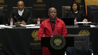 Afrique du Sud : Malema et 5 députés de l'EFF suspendus du Parlement