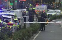 Escena del ataque con arma blanca en Dublín