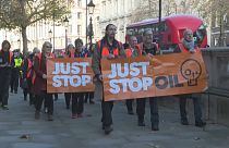 Protest von JUST STOP OIL in London