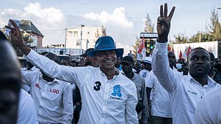 DR Congo: Opposition candidate Moise Katumbi holds rally in Goma