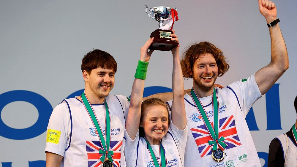 Watch: UK wins first ever litter picking World Cup in Japan