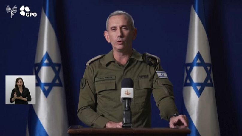 Il portavoce dell'esercito israeliano.