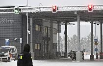 Posto fronteiriço de Raja-Jooseppi, entre a Finlândia e a Rússia