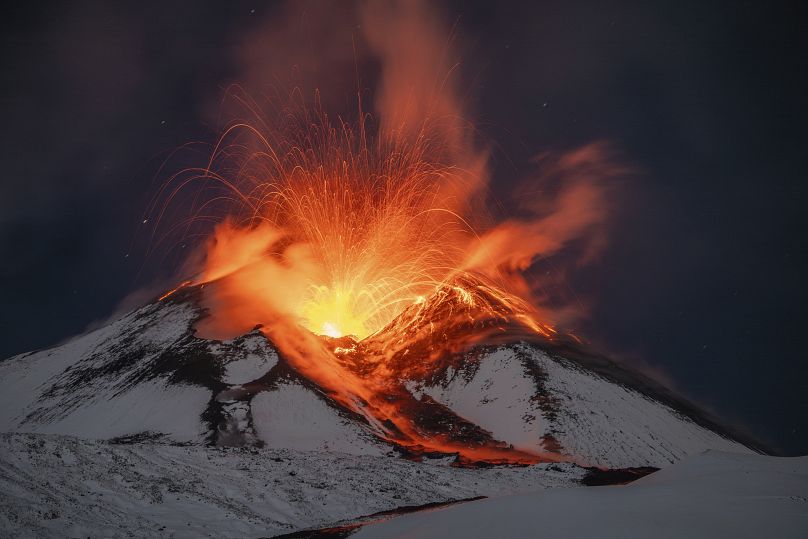 L'eruzione dell'Etna